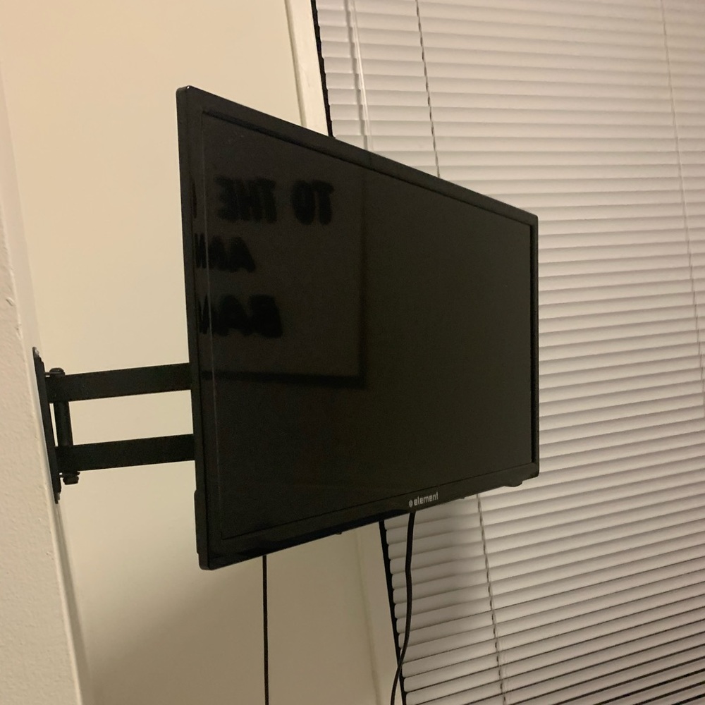 24’ inch Element Tv, Amazon Fire Stick &wall mount